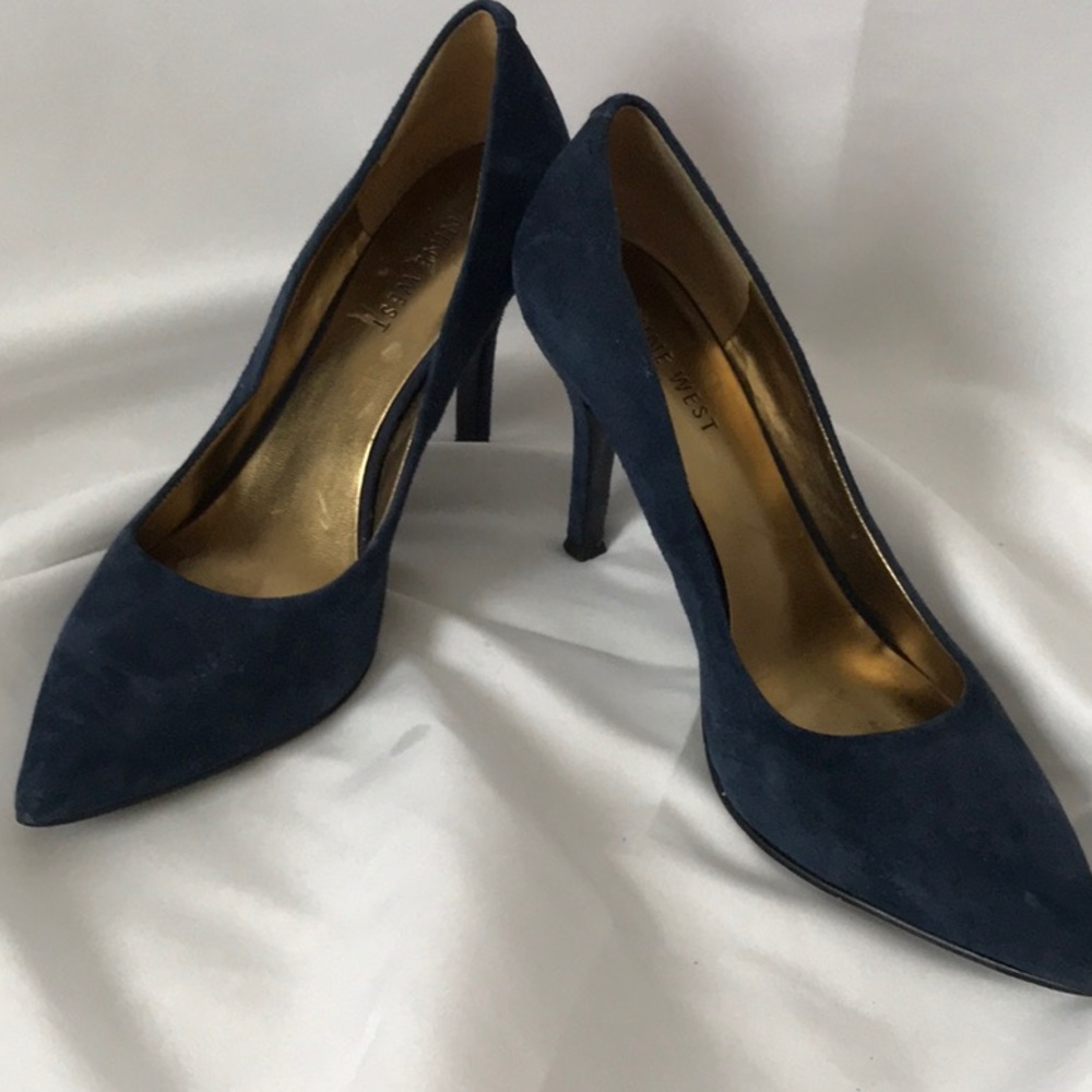 Nine West Suede Heels